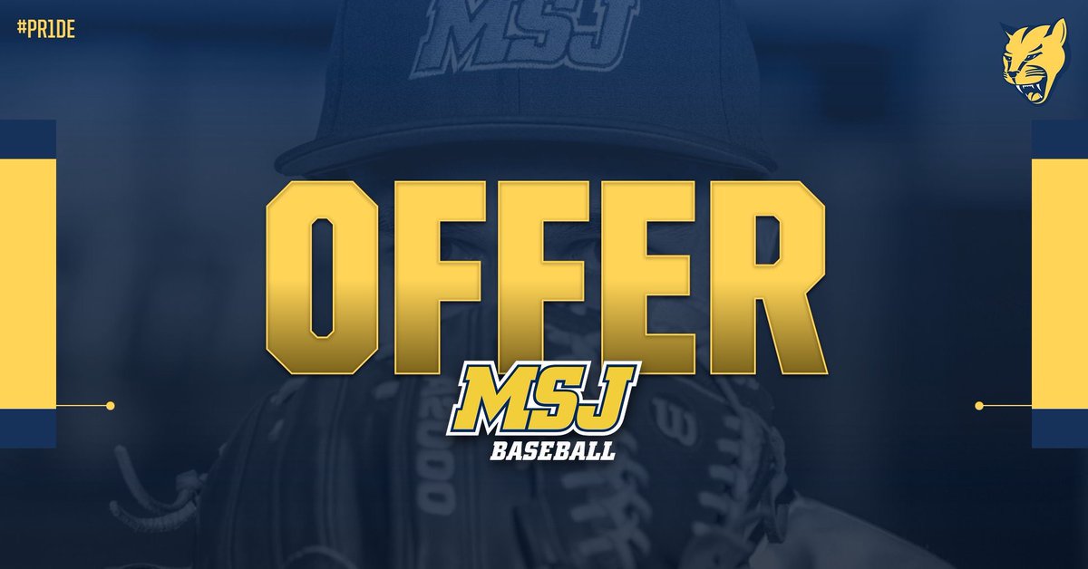 Grateful to receive an offer to play baseball at Mount St Joseph University!
<a href="/OakHillsBSB/">Oak Hills Baseball</a> <a href="/MSJ_Baseball/">MSJ Baseball</a>, fieldlevel.com/app/profile/ai…