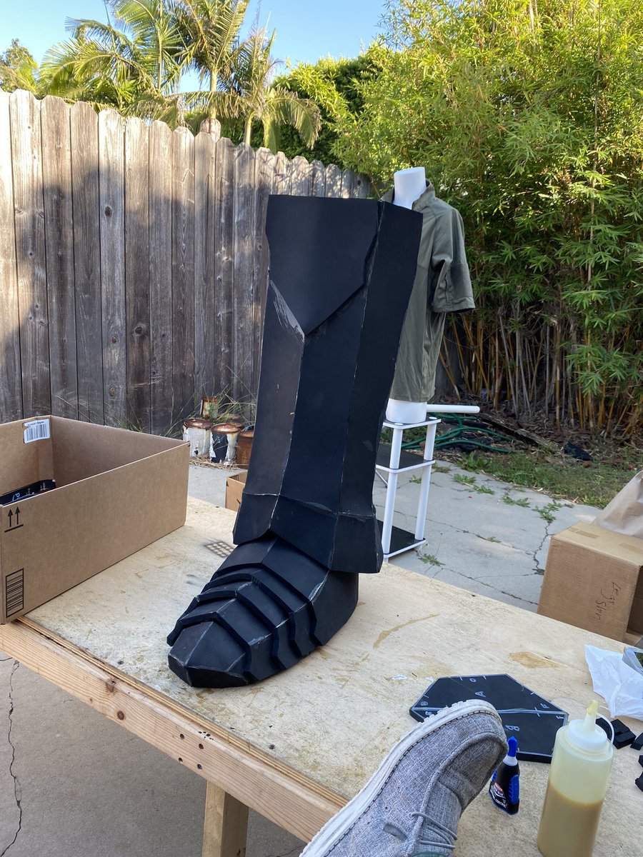 Zalkegeroth's tweet photo. Framework is laid and parts fit but some do not and they need minor adjustments or tweaks and you just think to yourself should I stop this or have I come to far? Friends push you and others say you do you but alas we press on and figure out new working ideas #vigobuild https://t.co/9t7YqyBiBe