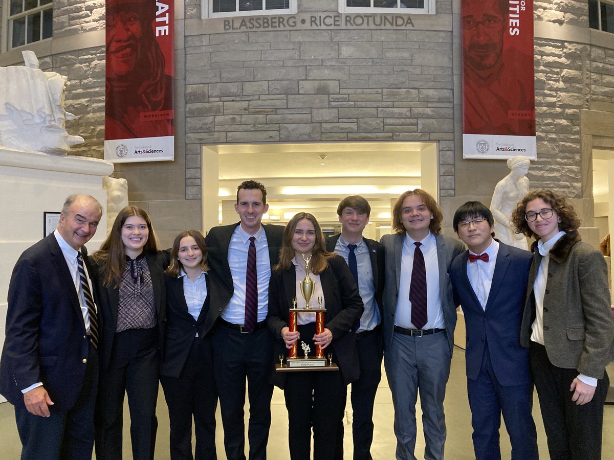 Congratulations to Juniata College Blue Team for taking third place at the Big Red Invitational Classic at Cornell University!