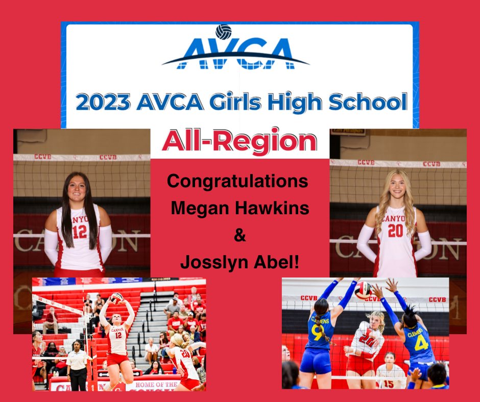 Congratulations <a href="/Meganehawkins24/">Megan Hawkins</a> and <a href="/JosslynAbel/">josslyn abel</a>! We are proud of you! <a href="/AthleticsCanyon/">CanyonCougarAthletics</a> <a href="/BMar1842/">Brian Martinez</a> <a href="/CoachLeonardTX/">Coach Nate Leonard, M.Ed.</a> <a href="/DavissonDustin/">Dustin Davisson</a> <a href="/cisdnews/">Comal ISD</a>