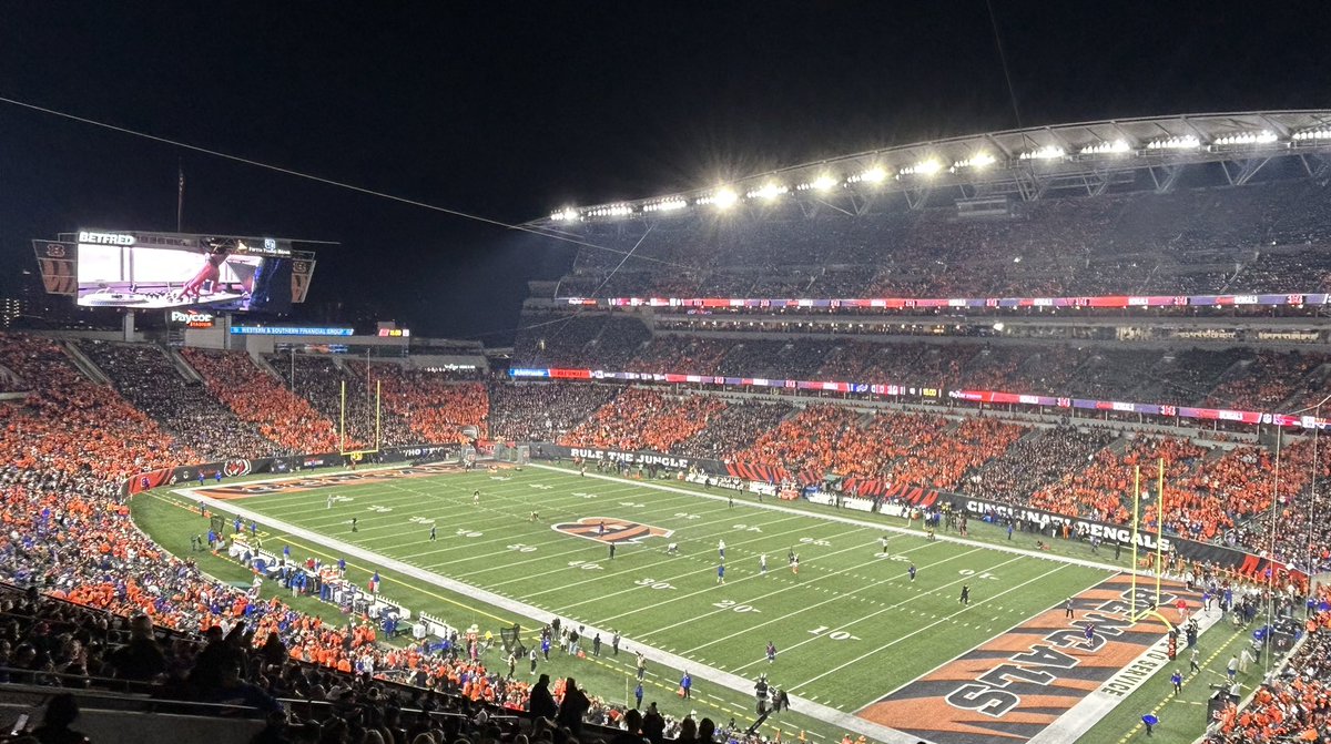 BENGALS FANS WE DID IT 😍