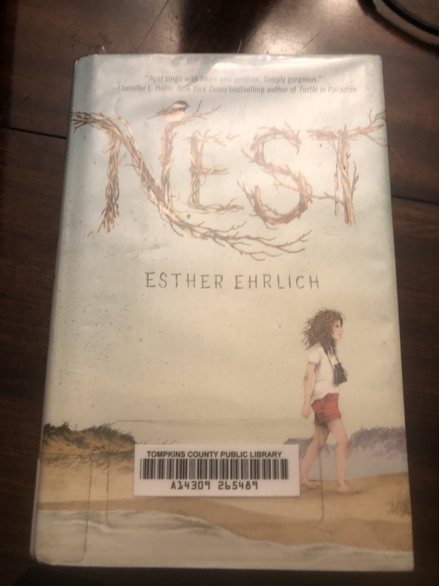 Nest by @EstherEhrlich was a heavy & emotional ride. I don’t foresee reading it aloud or using it w/ a #reading group, but I will readily recommend it to someone in need & I’m so glad this book is out there for those who need it. #books #CapeCod #suicide #mentalhealth #friendship