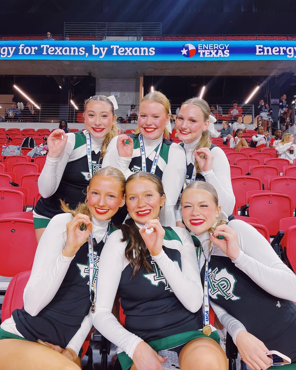 KPark Cheer (@kpark_cheer) on Twitter photo We HIT ZERO! Our comp girls KILLED it today at UCA Regionals! 💚🖤 #wearekpark <a href="/HumbleISD_KPHS/">Kingwood Park HS</a> We HIT ZERO! Our comp girls KILLED it today at UCA Regionals! 💚🖤 #wearekpark <a href="/HumbleISD_KPHS/">Kingwood Park HS</a>