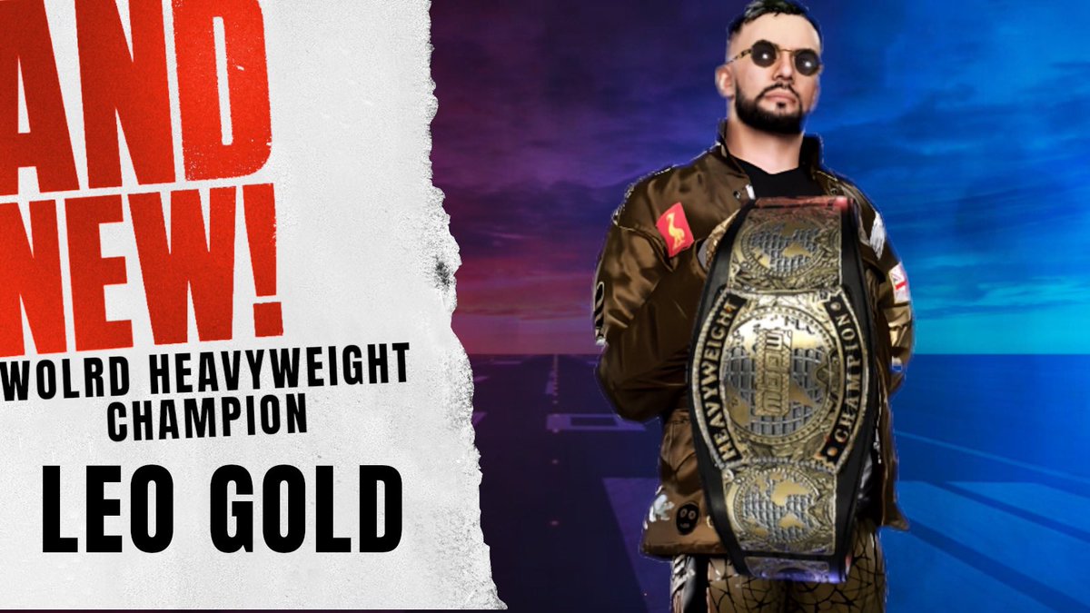 The dominant reign of “The Now” is now in the past! “Blackpool Drowned” Leo Gold puts down Xavier Alpha in a shocking, hard hitting affair! Congratulations to the NEW MBPW World Heavyweight Champion!
#MBPW #WWE2K23 #Efed #CAW