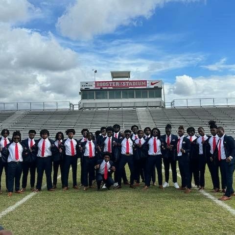 Vanguard Football Senior Day...