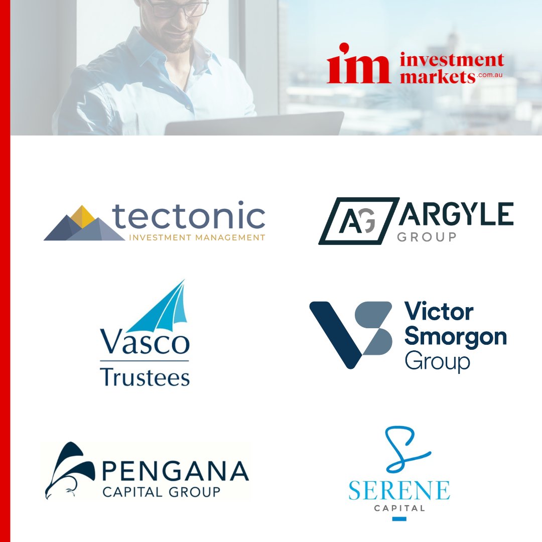 InvestmentMarkets welcomes the following product issuers to our platform. View their listings and contact them directly on investmentmarkets.com.au/investments

#investmentmarkets #investmentopportunities #investments #investing #managedfunds #independentinvestors #australianinvestments