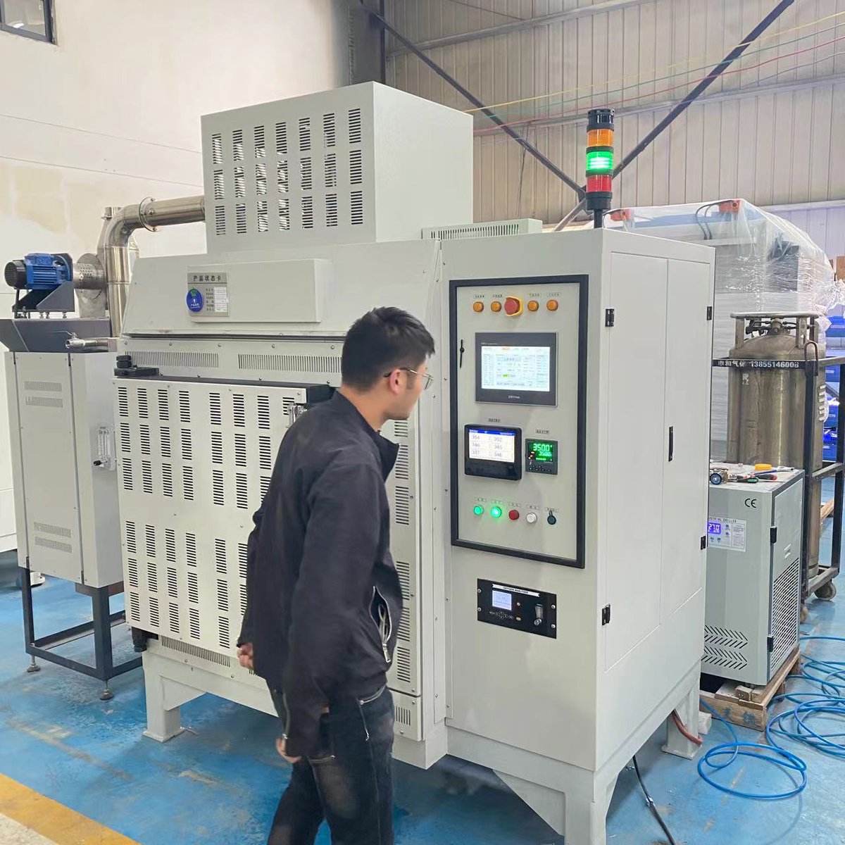 faceromfurnaces's tweet image. Last weekend the engineers were arranged to be on duty to do the acceptance of a debinding furnace for a customer who makes ceramic heaters (MCH).

#facerom #debinding #sintering #furnaces #industialfurnace #HTCC #LTCC #MCH #ceramicheater #advancedceramics