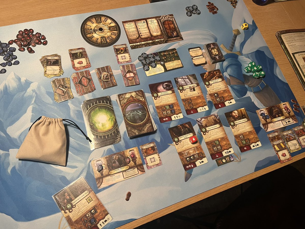 adalidesblog's tweet photo. Anoche el doctor Vincent Lee y la estudiante Amanda Sharpe impidieron que el Primigenio Hastur -el Rey Amarillo- manifestase su presencia en nuestro mundo accediendo a través del museo de la Universidad de Miskatonic. Partidas de domingo a #ElSimboloArcano 💀🔮🎲 https://t.co/IJR1AlXG8G