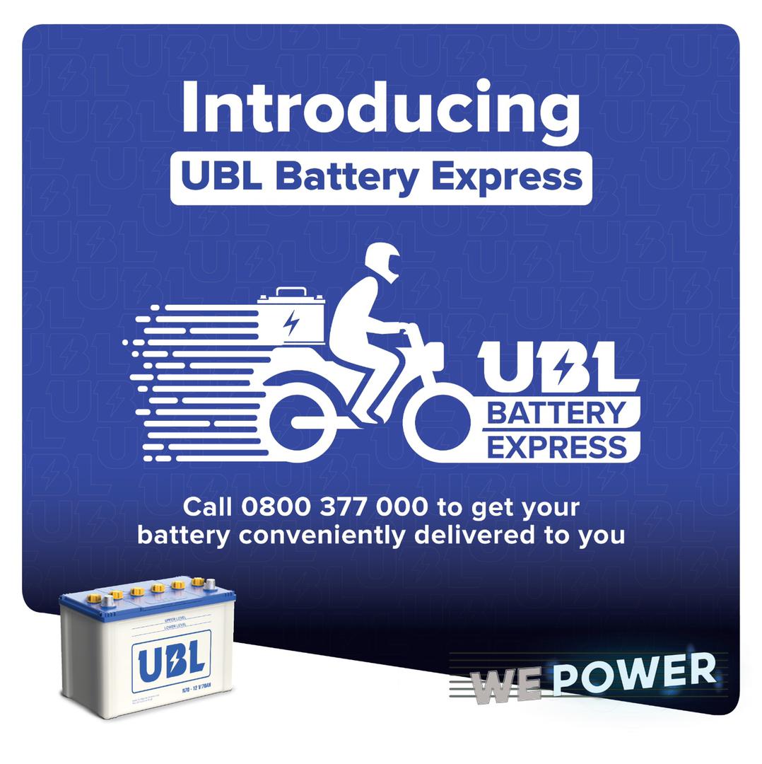 Don't get stuck, call us on 0800377000, and we'll get you back on the road!!

#UBLBatteryExpress #WePower