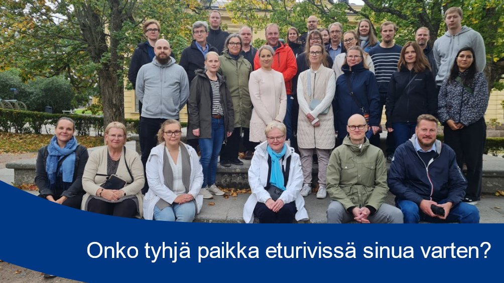 EtelaSavonELY's tweet photo. Työkaveriksi meille! Vesitalousasiantuntijan tehtävä tuli auki valtakunnallisessa vesihuoltopalvelut -yksikössä Tampereen toimipaikassa. Hakuilmoitus ja lisätietoja ketjussa 👇!
#vesihuolto #valtiollatöissä #rekrytointi https://t.co/0yGhm936Tv