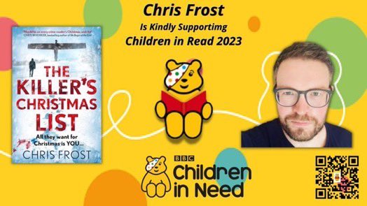 You can bid on a signed copy of The Killer’s Christmas List and the chance to have your name in my next book, with all the proceeds going to #ChildrenInNeed It’s a fantastic cause! jumblebee.co.uk/auction/detail…