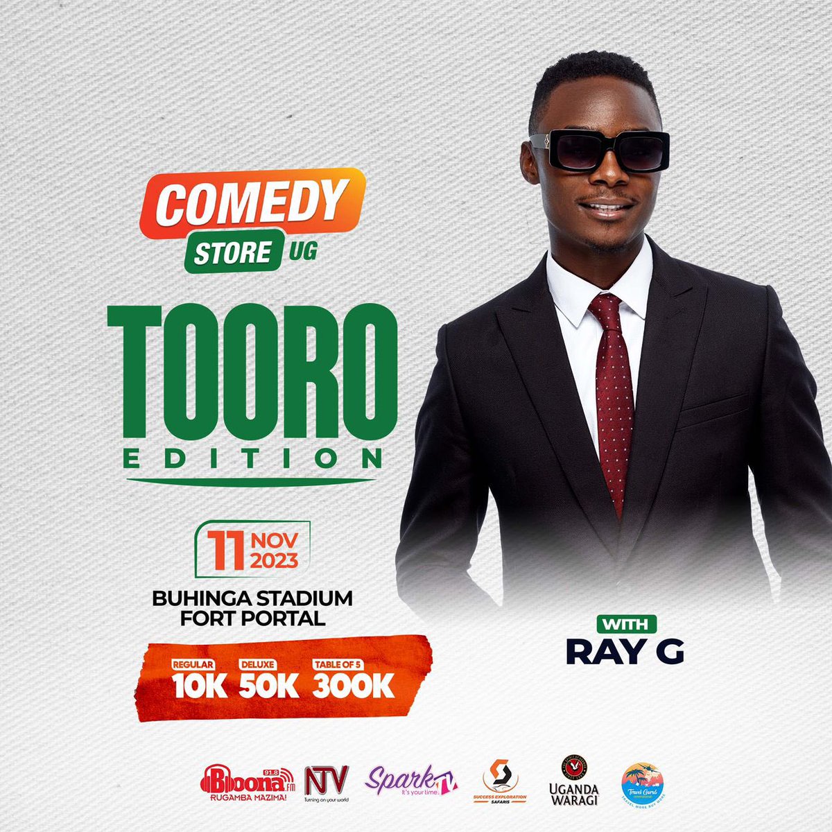 AbookiMaggie's tweet photo. Abantu ba owaitu are you ready for @ComedyStoreUG? The line is huge and coming to you this Saturday 11th Nov at Buhinga Stadium.
Let your squad know and be part of it at only :
10k ordinary
50k VIP
300k a table .
#ComedyStoreInFortPortal https://t.co/ncCTvBaQBR
