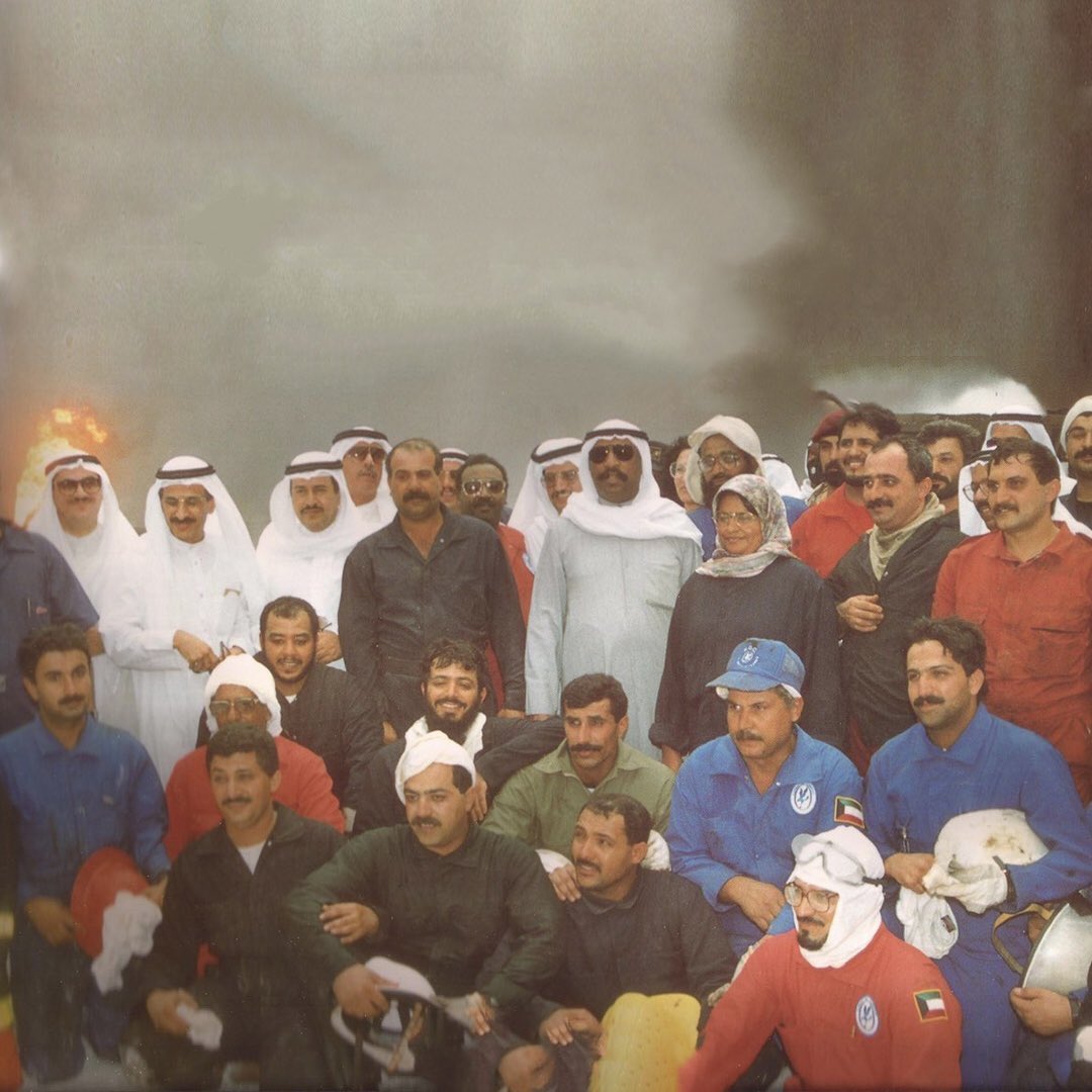 لا تنهض الأوطان إلا بسواعد أبنائها 

ذكرى إطفاء آخر بئر نفط 

تحية لكل من شارك بهذا العمل البطولي والإنجاز الغير مسبوق 

#القطاع_النفطي