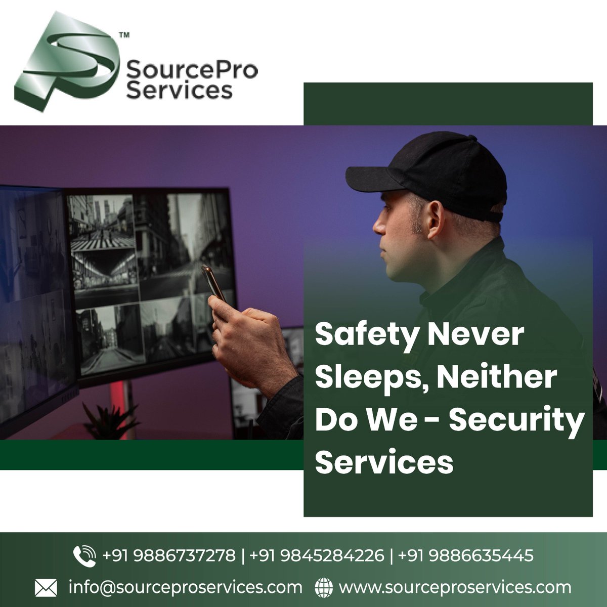 sourcepro986's tweet image. In the world of security, the clock never stops ticking, and neither do we. Our unwavering commitment to safeguarding your peace of mind knows no boundaries. With round-the-clock vigilance,

Visit: lnkd.in/dFCkCcy7

#securityservices #manpower #securityguardtraining