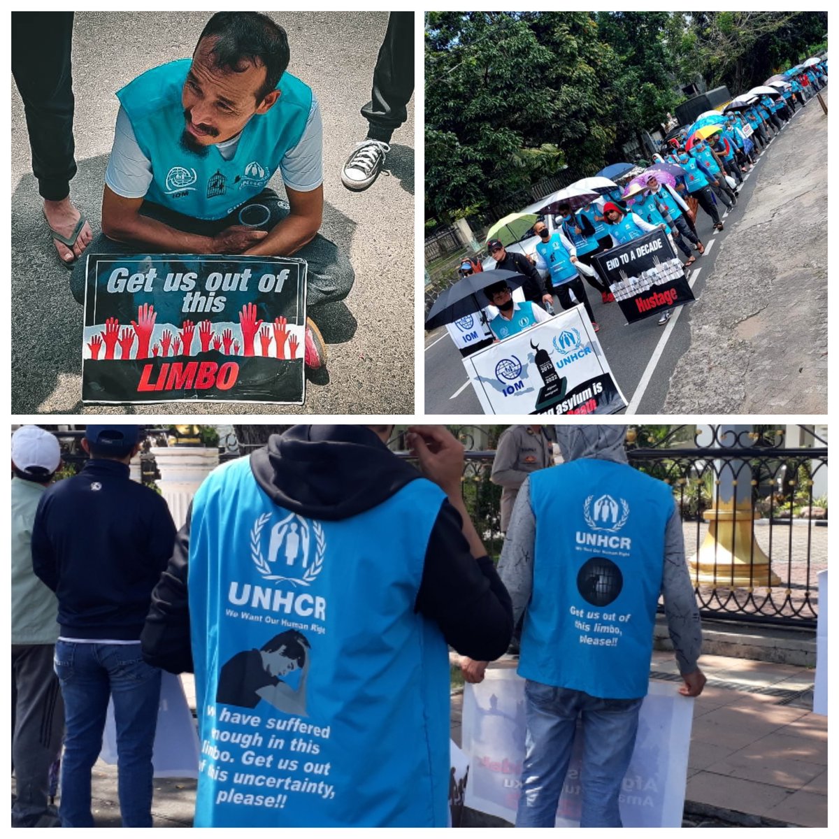 FORGOTTEN_RfGs's tweet photo. While Indonesia sees itself as a transit country, refugees in Indonesia are not in transit. They have been stuck in limbo for years, and they need a permanent solution. #EndTo10YearsInLimbo https://t.co/tp3jEn05uW