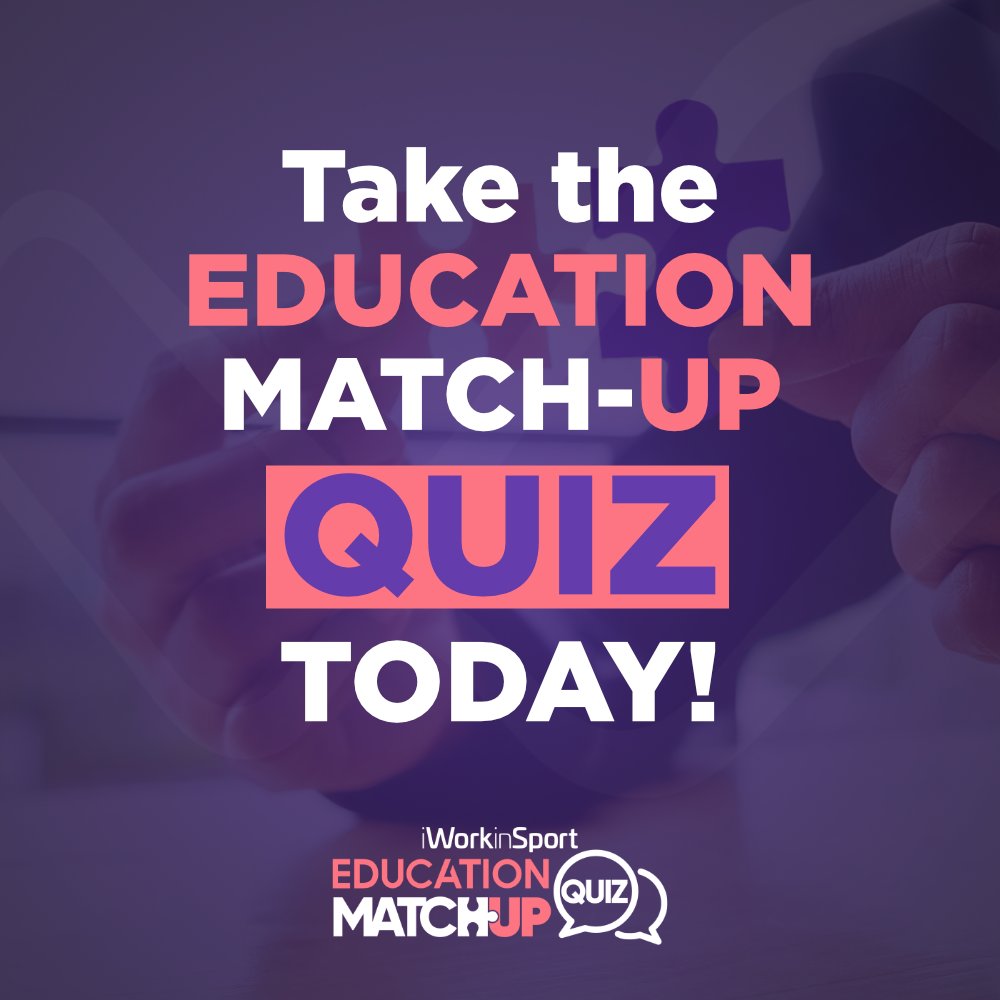 Find out which is the BEST SPORTS MANAGEMENT course... FOR YOU!

iworkinsport.com/quiz?utm_sourc…