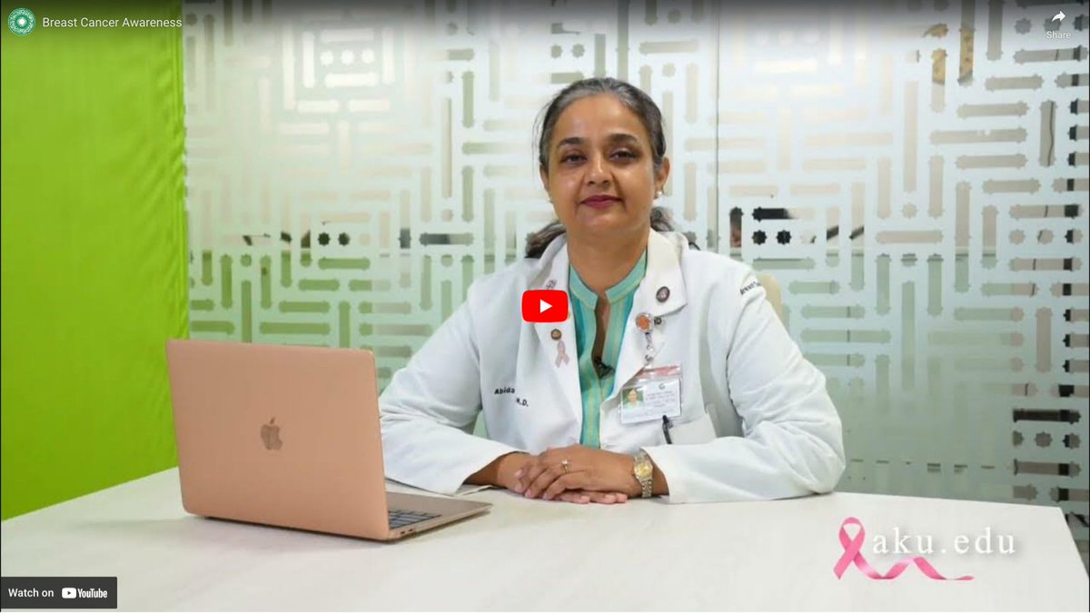 October was #BreastCancerAwarenessMonth but do you know that 1 out of 100 breast cancer cases can be a man too? Watch the full video to know more on Dr Abida (Chief Breast Surgery) debunking Breast Cancer #myths @AKUGlobal #MedEd #BreastCancer 🎗️📳
youtu.be/eJ7JP_hk5cM?si…