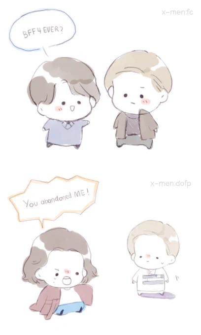 My proudest #Cherik BFF fanart 