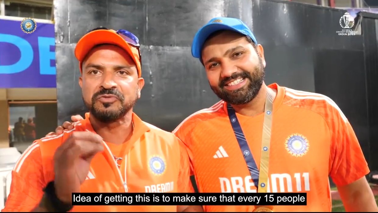  [Video] Here Is Why The Fielding Coach Called Rohit Sharma A Professor