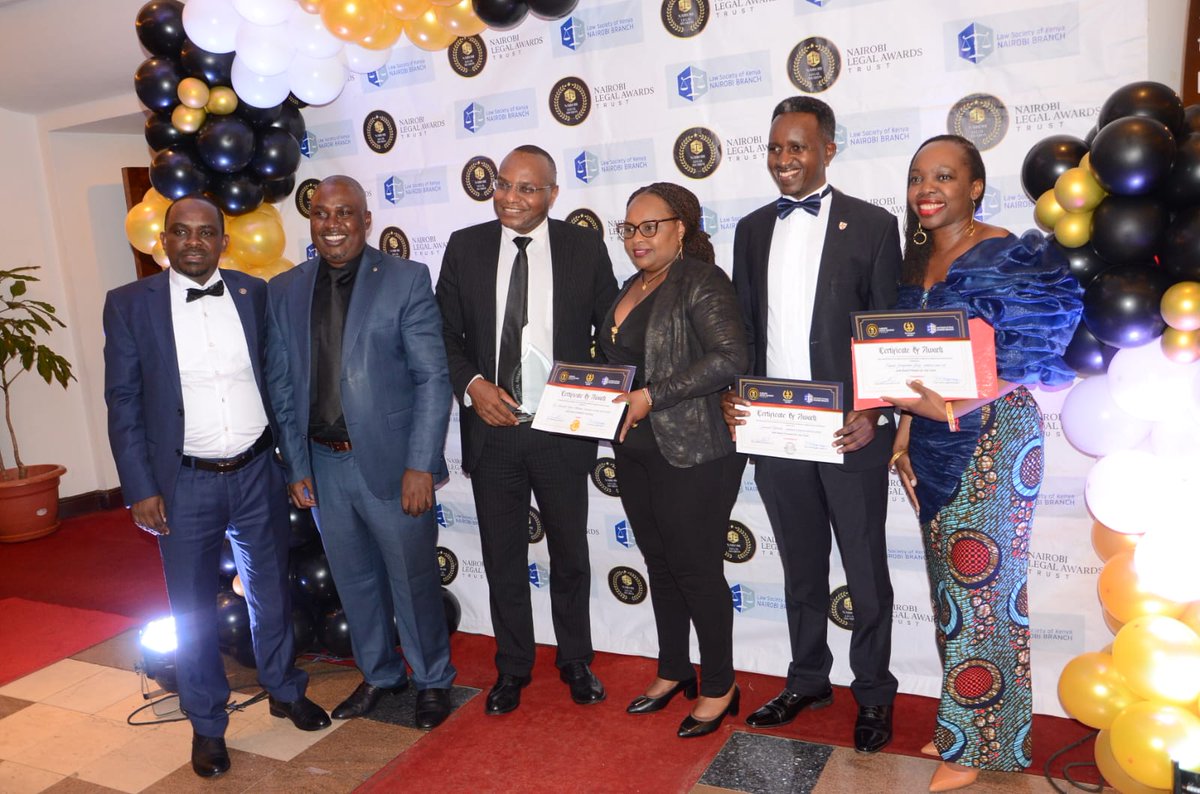 The adage of 'Mbele iko sawa' has never been more true. Congratulations to our leaders who scooped numerous awards at the Nairobi Legal Awards