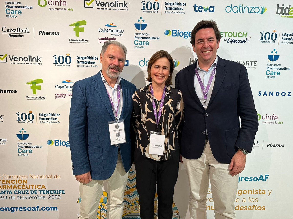 Manuel M. del Peral (@manuelmperal) on Twitter photo Un placer haber asistido con compañeros de la Junta de Gobierno del <a href="/COFMadrid/">COF Madrid</a> al #13CongresoAF de <a href="/PhCare_es/">Fundación Pharmaceutical Care España</a> donde se han expuesto algunas de las iniciativas más destacadas para mejorar la atención #farmacéutica de los pacientes. Un placer haber asistido con compañeros de la Junta de Gobierno del <a href="/COFMadrid/">COF Madrid</a> al #13CongresoAF de <a href="/PhCare_es/">Fundación Pharmaceutical Care España</a> donde se han expuesto algunas de las iniciativas más destacadas para mejorar la atención #farmacéutica de los pacientes.