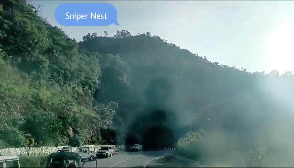 Innocent #Kuki militants attack #Manipur Police along the route to #Moreh by using sniper and LMG from a vantage point