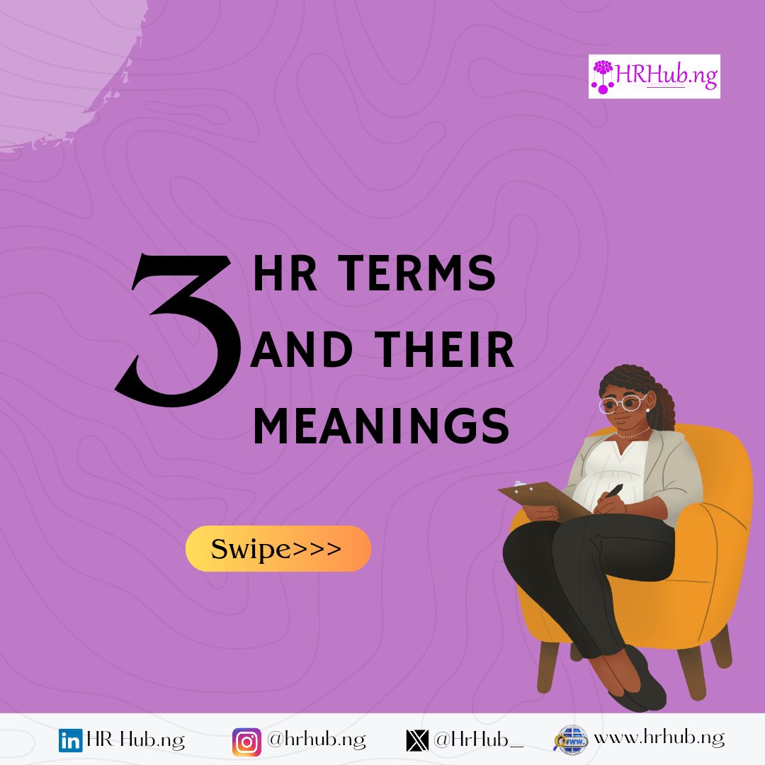 HRHub_'s tweet photo. Let's call it "Monday Learning"
We will be breaking down 3 essential HR lexicons to give you insights into the realm of Human Resources!
Swipe to learn 👉
Enlightening? Kindly follow us for more! 🤗
#hrlearning #mondaylearning https://t.co/F96QfOxj9e