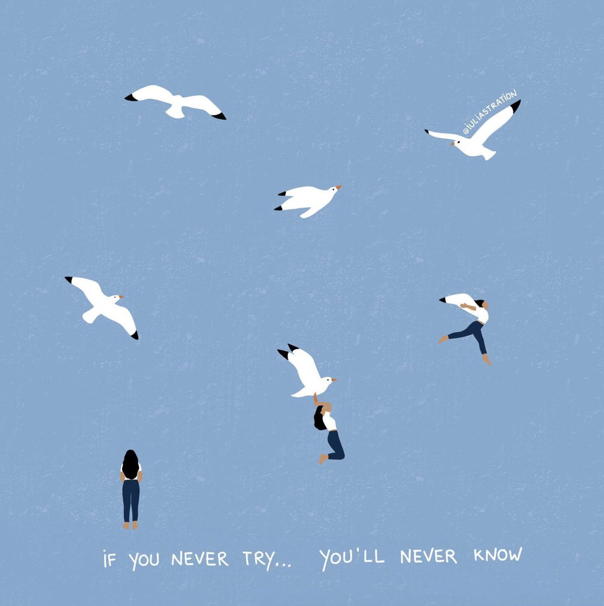 So how about you give yourself a chance?🕊