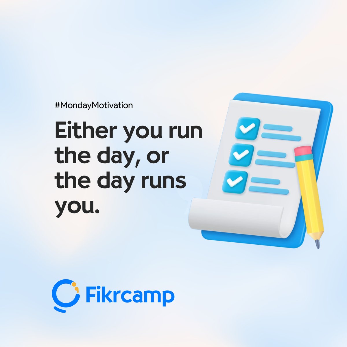 🌟 Every morning, we have a choice: either
seize the day and run it on our terms, or let it dictate
our course. 🏃‍♀️🌟 #MondayMotivation #OwnYourDay