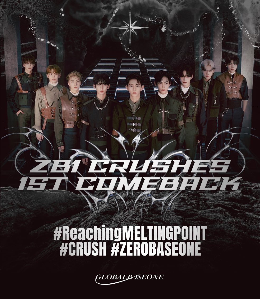 [📢] HASHTAG PARTY #️⃣

ระหว่างที่รอ Comeback Live และ MV เพลงปล่อย ขอเชิญชวนเจโรจึร่วมกันเทรนแท็กให้กับการคัมแบคครั้งแรกของหนุ่ม ๆ เจเบวอนกันค่ะ ❄️🌟

คีย์เวิร์ดและแฮชแท็ก💭
ZB1 CRUSHES 1ST COMEBACK
#ReachingMELTINGPOINT
#CRUSH #ZEROBASEONE