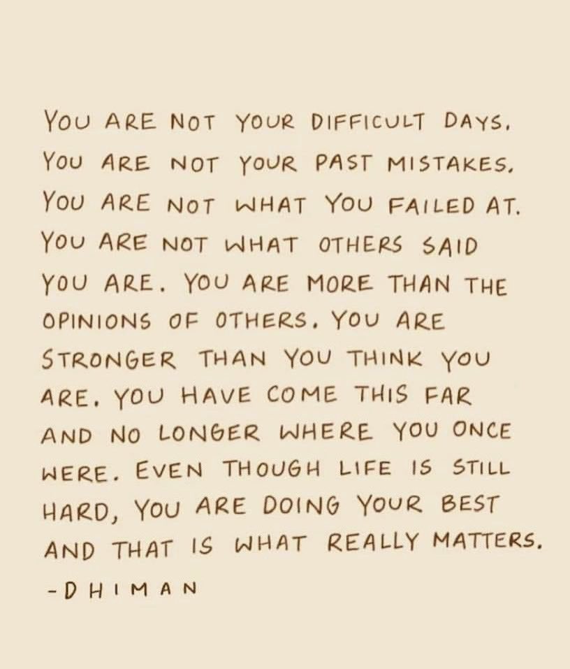 Read this and know your not what you think you are 👌🏻 #trending #mentalhealthrunner #mentalhealth #mentalhealthmatters #believeinyourself #love #life #mondaymotivation