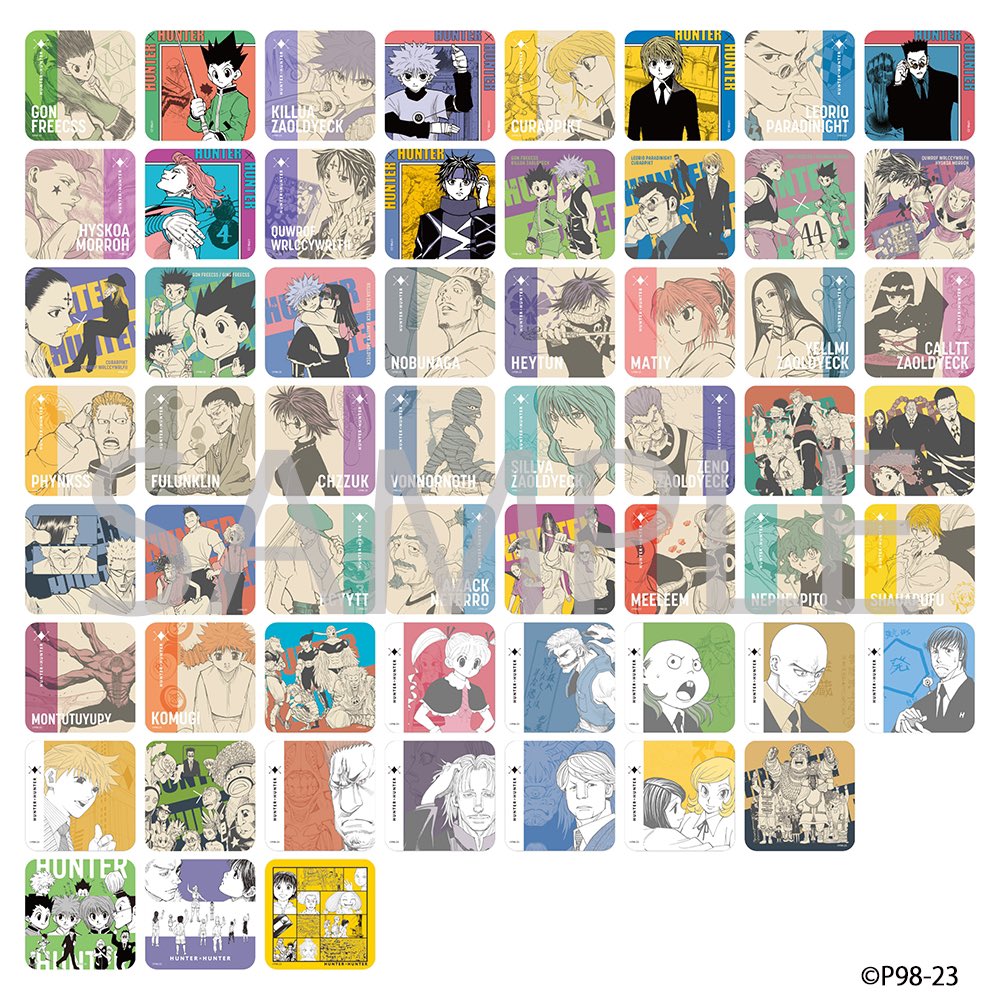 HUNTER×HUNTER(ハンターハンター)グッズ情報 on X: HUNTER×HUNTER(ハンターハンター)グッズ情報 on X: