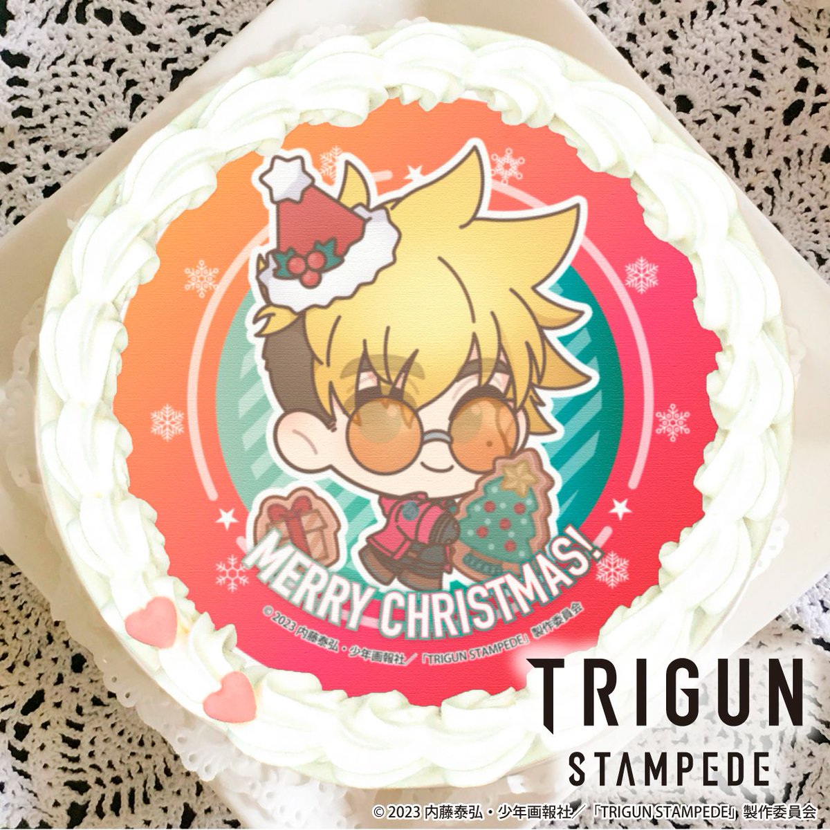 ✨アニメ『#TRIGUN STAMPEDE』✨ クリスマスケーキ2023ご予約受付開始