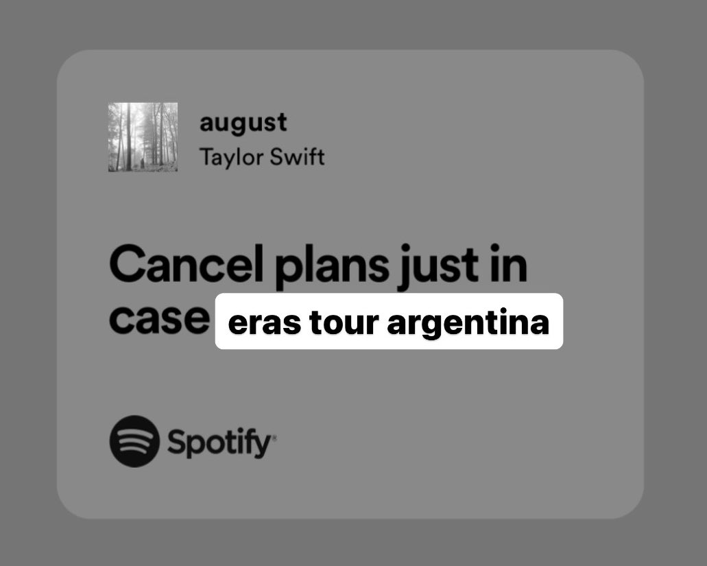 ESTA SEMANA VEO A TAYLOR SWIFT