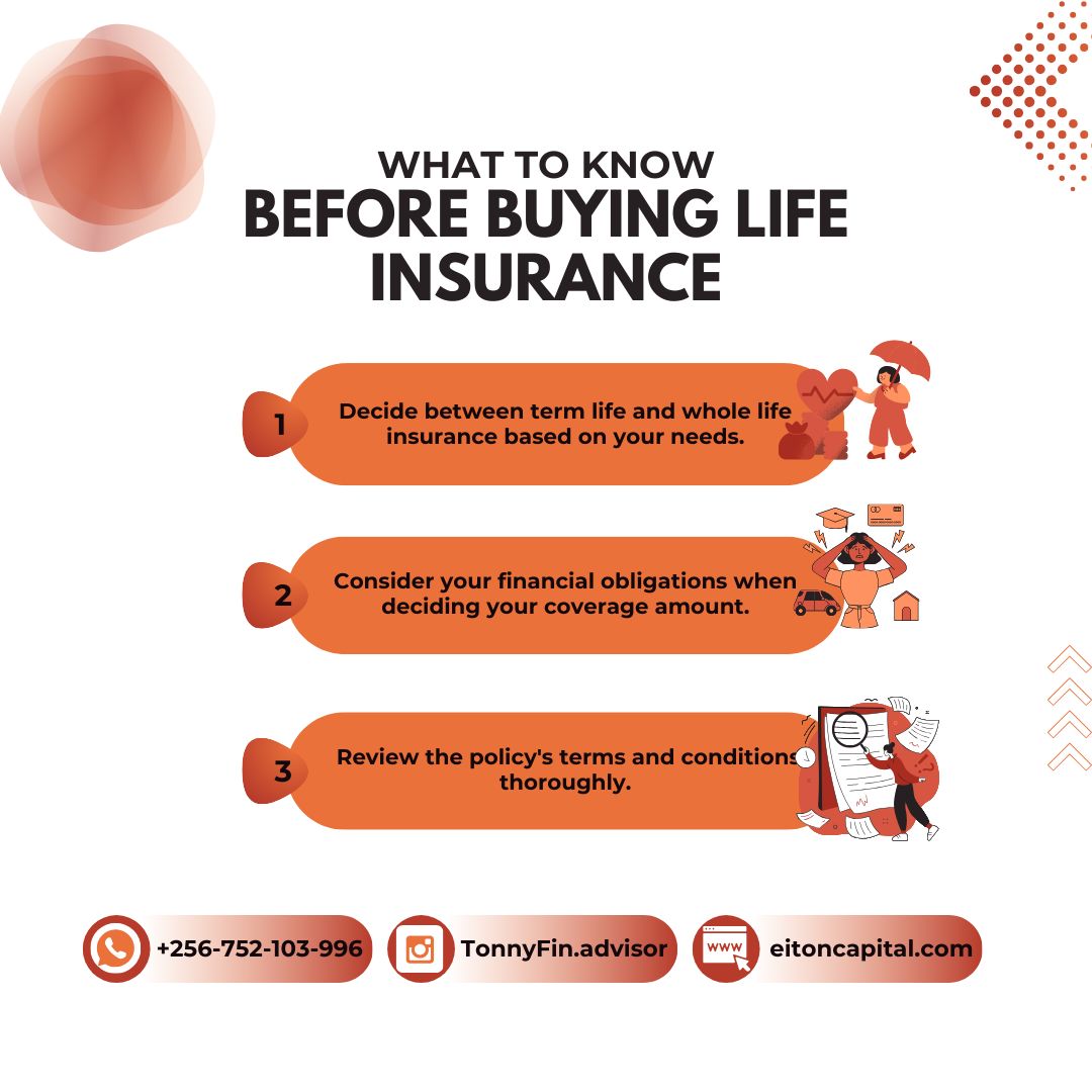 Happy Monday!

Here's some good info kick off your week!

Need financial advice? Reach out on WhatsApp: +256752103996 

#financialplanning #financialadvisor #lifeinsurance #familywealth