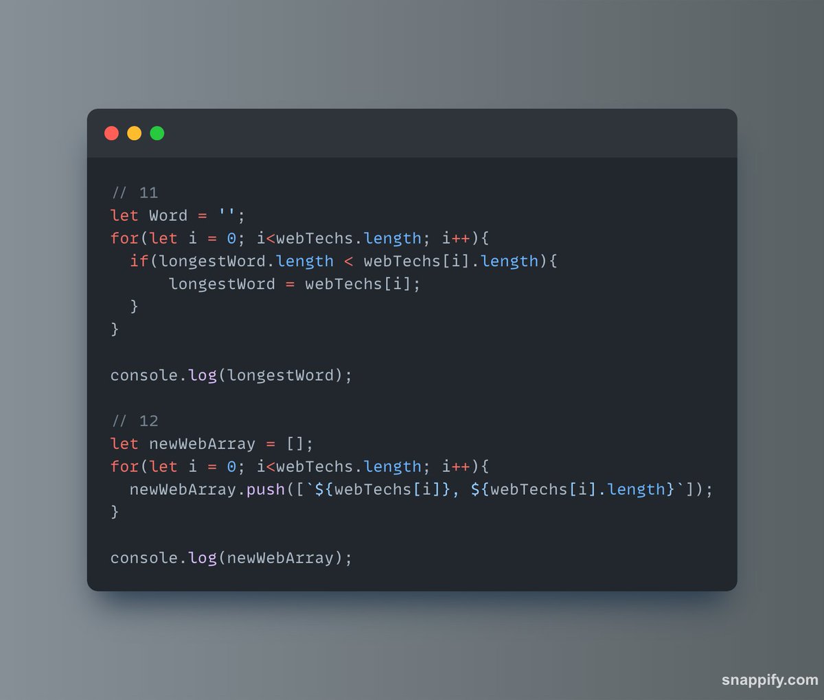 devtoheeb's tweet image. ๐ Day 6 of my 30-day JavaScript Journey has landed๐
Today, we're unraveling the mysteries of Loops 
๐ต๏ธโโ๏ธThe Repo โก๏ธ [github.com/Muhtoyyib/30-Dโฆ awaits your exploration.
Let's have a blast with JavaScript! ๐
#JavaScriptFun #CodingAdventure #programming #Cheltenham #javascript