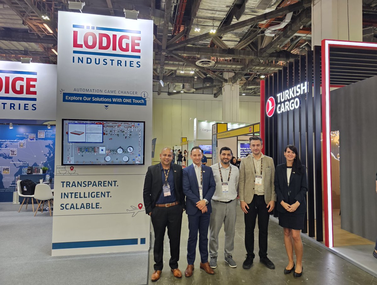 LodigeInd's tweet photo. Thank you for an unforgettable “Air Cargo SEA”! 🙏
We were honored to connect with industry leaders such as SATS, Cathay Cargo Terminal, dnata, MASKargo, Turkish Cargo, DB Schenker, DHL, etc. Sincere thank you also to everyone else who visited our booth. Until next time! https://t.co/vU4E4qwoOr
