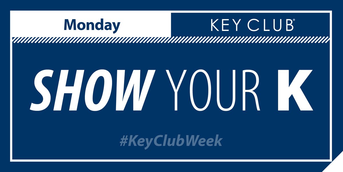 KeyClubAlumni's tweet image. Show others what Key Club is all about! Don your favorite Key Club gear and post a selfie, adding what made your Key Club experience special.