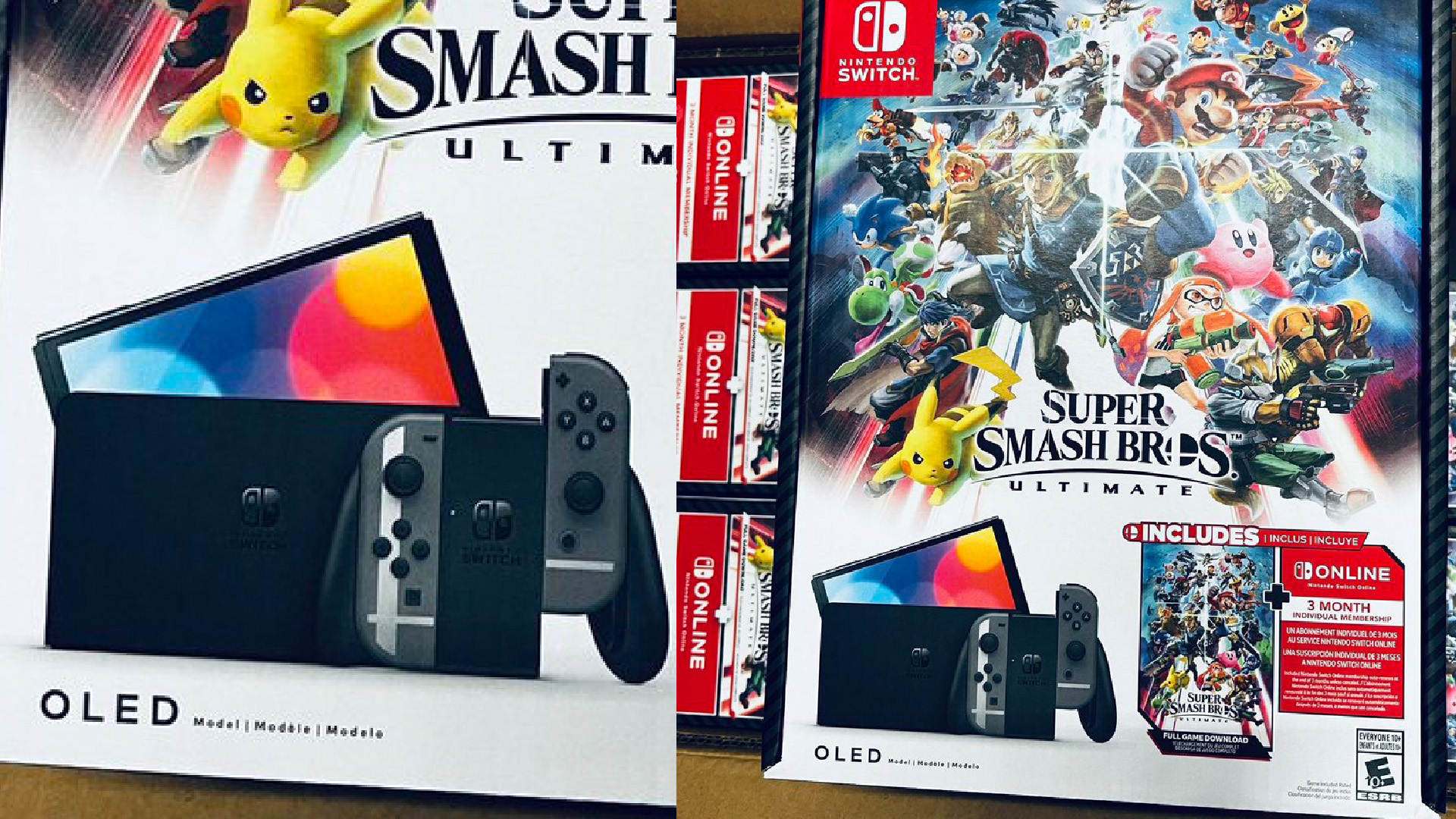 Nintendo Wire on X: A Super Smash Bros. Ultimate Switch OLED bundle  appears to be heading to stores soon.    / X