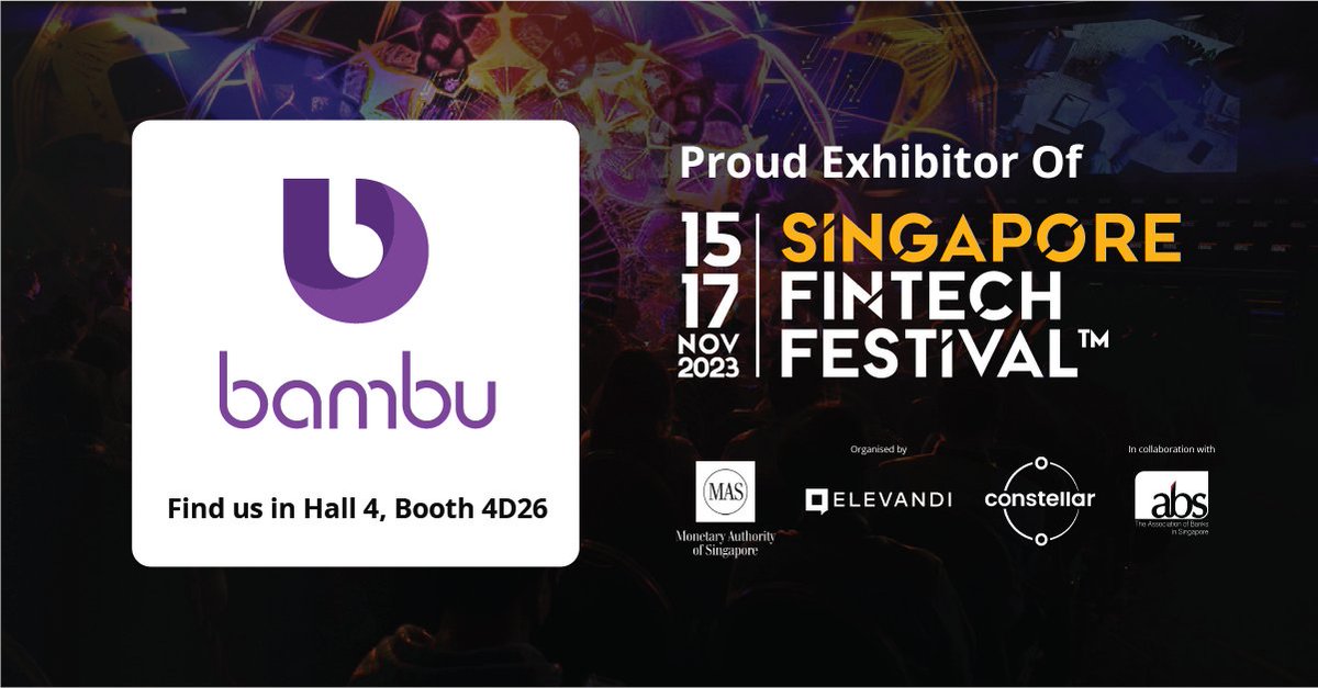 Join us at the Singapore FinTech Festival, Nov 15-17, 2023. We are thrilled to unveil a revolutionary WealthTech innovation. 

Visit our booth at Singapore Expo, Hall 4, Booth 4D26. See you there! 

#SingaporeFintechFestival2023  #WealthTech #Roboadvisor #FinancialAdvisor