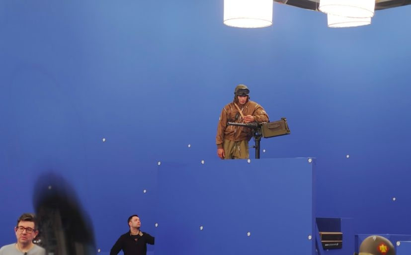 Clicked on The Liberator on netflix, which uses a new form of hybrid animation technology called Trioscope which combines live-action acting performances and computer-generated sets.

What do you think of this? 
It looks out of place to me. As if you are using one of those Apple