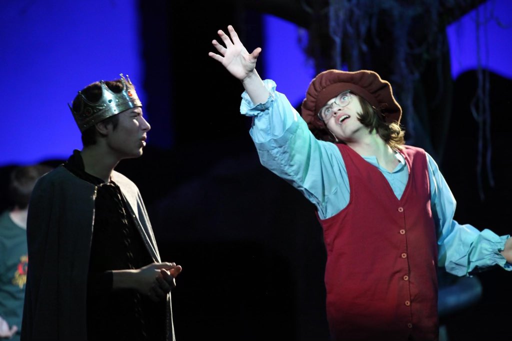 RRHSactivities's tweet photo. What an amazing job by the entire cast and crew of “The Brothers Grimm Spectaculathon” #RideOn #TalentedKids #DontGoInThere https://t.co/iKUxy463Su