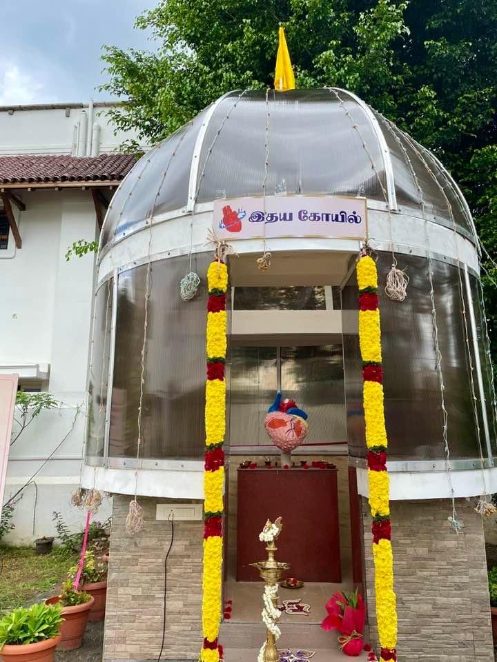 #இதய temple Interesting idea courtesy Dr JK Periaswamy Kovai @TRMuralidharan1