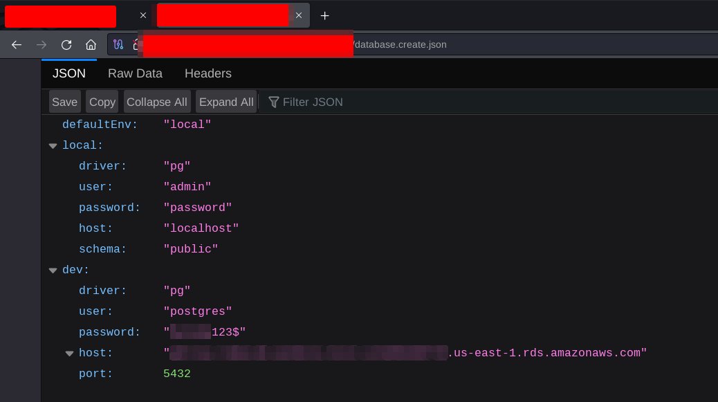 ransomsec's tweet image. Unexpected! 😂

But worth it! Add this &apos;database.create.json&apos; in your wordlist. 

#BugBounty #bugbountytips