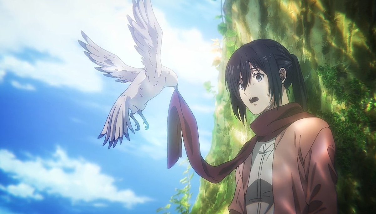 Aleczandxr's tweet photo. The end of one of the greatest stories of all time. This piece of art has provided me with every emotion possible. It makes me feel such hope through exemplifying the beauty that shines through the cruelty. Truly changed my life, and I’ll always cherish Attack on Titan. https://t.co/lPa6LdDuQy