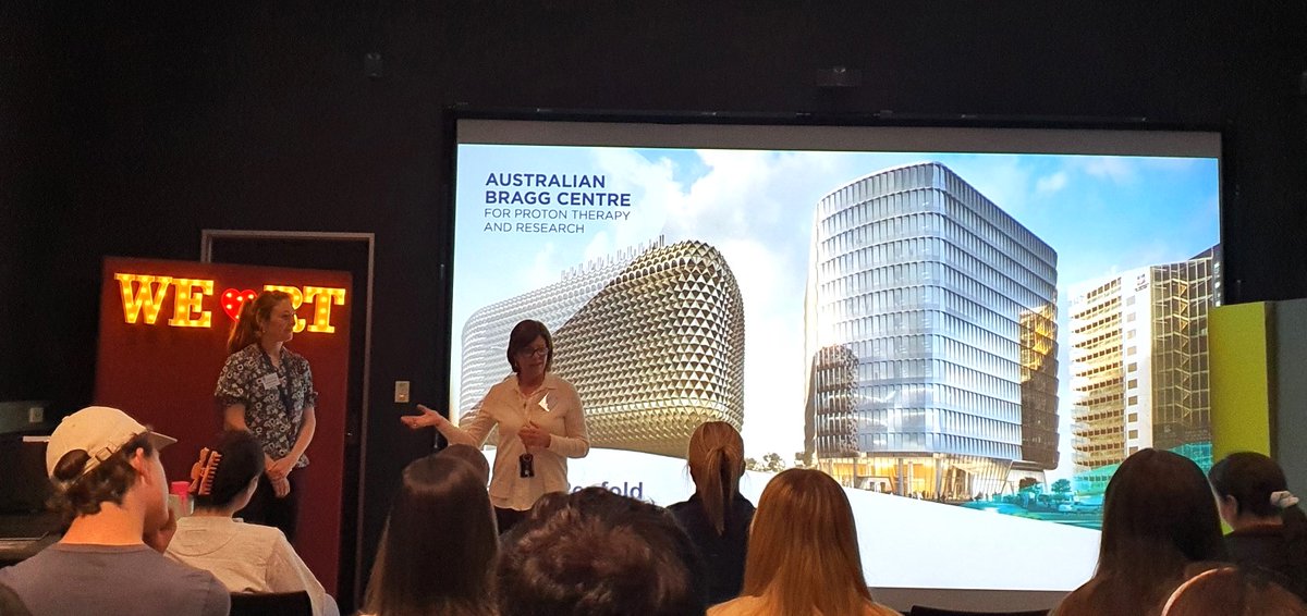 Some of our #Bragg team were pleased to be involved with the recent promotion of #RadiationTherapy as a career choice to Year 1 students <a href="/UniversitySA/">UniSA</a>
#ASMIRT #WeLoveRT #RadiationOncology