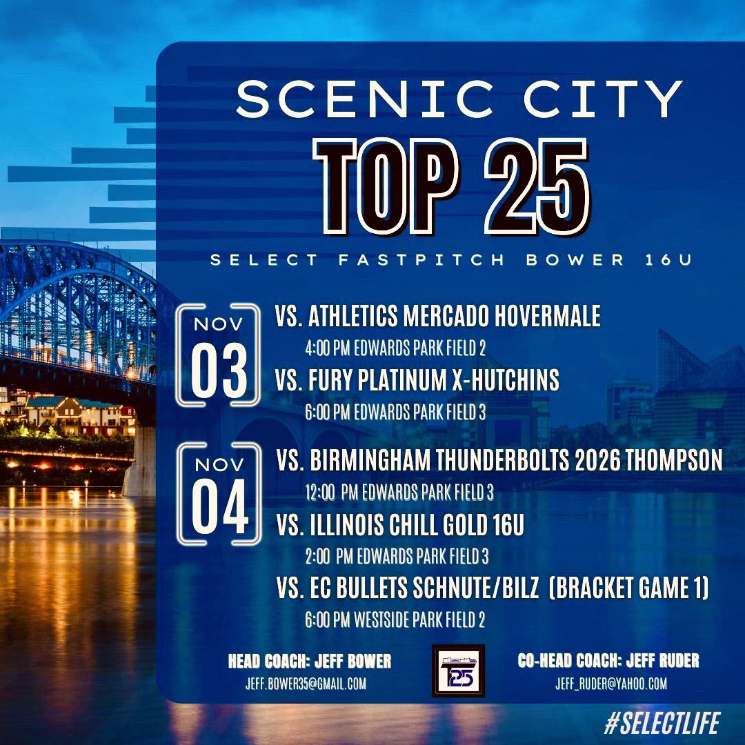 Great weekend with our Ladies and TEAM. Competed against some of the best and most respected Organizations in the Nation! As a coach, my highlight was when the Groundskeeper walked up to me Saturday night and said “Thank You for cleaning the dugout for me.” That’s our TEAM