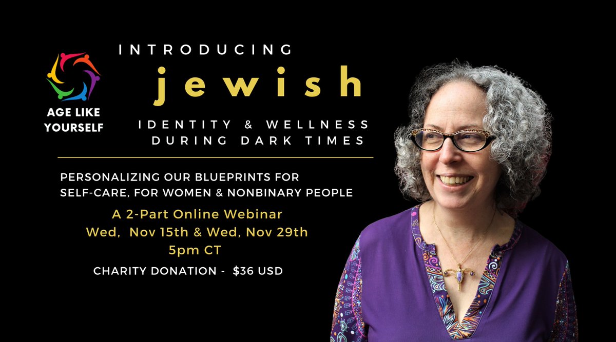 wisdomoriented's tweet image. 𝗧𝘄𝗼-𝗽𝗮𝗿𝘁 𝗼𝗻𝗹𝗶𝗻𝗲 𝘄𝗼𝗿𝗸𝘀𝗵𝗼𝗽 - #𝗝𝗲𝘄𝗶𝘀𝗵 𝗜𝗱𝗲𝗻𝘁𝗶𝘁𝘆 𝗮𝗻𝗱 𝗪𝗲𝗹𝗹𝗻𝗲𝘀𝘀 𝗗𝘂𝗿𝗶𝗻𝗴 𝗗𝗮𝗿𝗸 𝗧𝗶𝗺𝗲𝘀: 𝘉𝘭𝘶𝘦𝘱𝘳𝘪𝘯𝘵𝘴 𝘧𝘰𝘳 #𝘴𝘦𝘭𝘧𝘤𝘢𝘳𝘦, #𝘸𝘰𝘮𝘦𝘯 𝘢𝘯𝘥 #𝘯𝘰𝘯𝘣𝘪𝘯𝘢𝘳𝘺 𝘱𝘦𝘰𝘱𝘭𝘦. #healthcoaching

…ishidentityandwellness.eventbrite.com