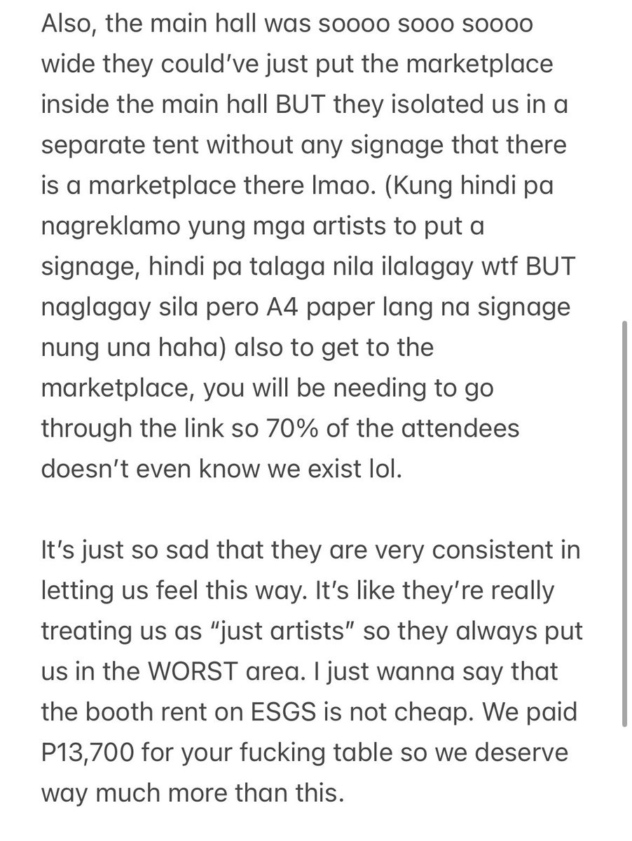 flatbunnyprints's tweet photo. Hello ESGS,

thank you for being the WORST and SCUFFED game event that I attended ☺️

Long rant below.. https://t.co/WJy0IUoprq