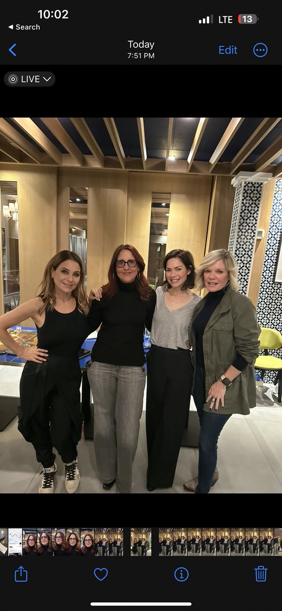 Thank you <a href="/MauraWest/">Maura West</a> <a href="/lisalocicerogh/">lisa locicero</a> <a href="/RebeccaLHerbst/">RebeccaHerbst</a> for a lovely evening❤️❤️ You are all beautiful, fabulous, engaging women and we appreciate you taking time from your busy lives to spend a little time with us.  Hope you get some rest! XOXO